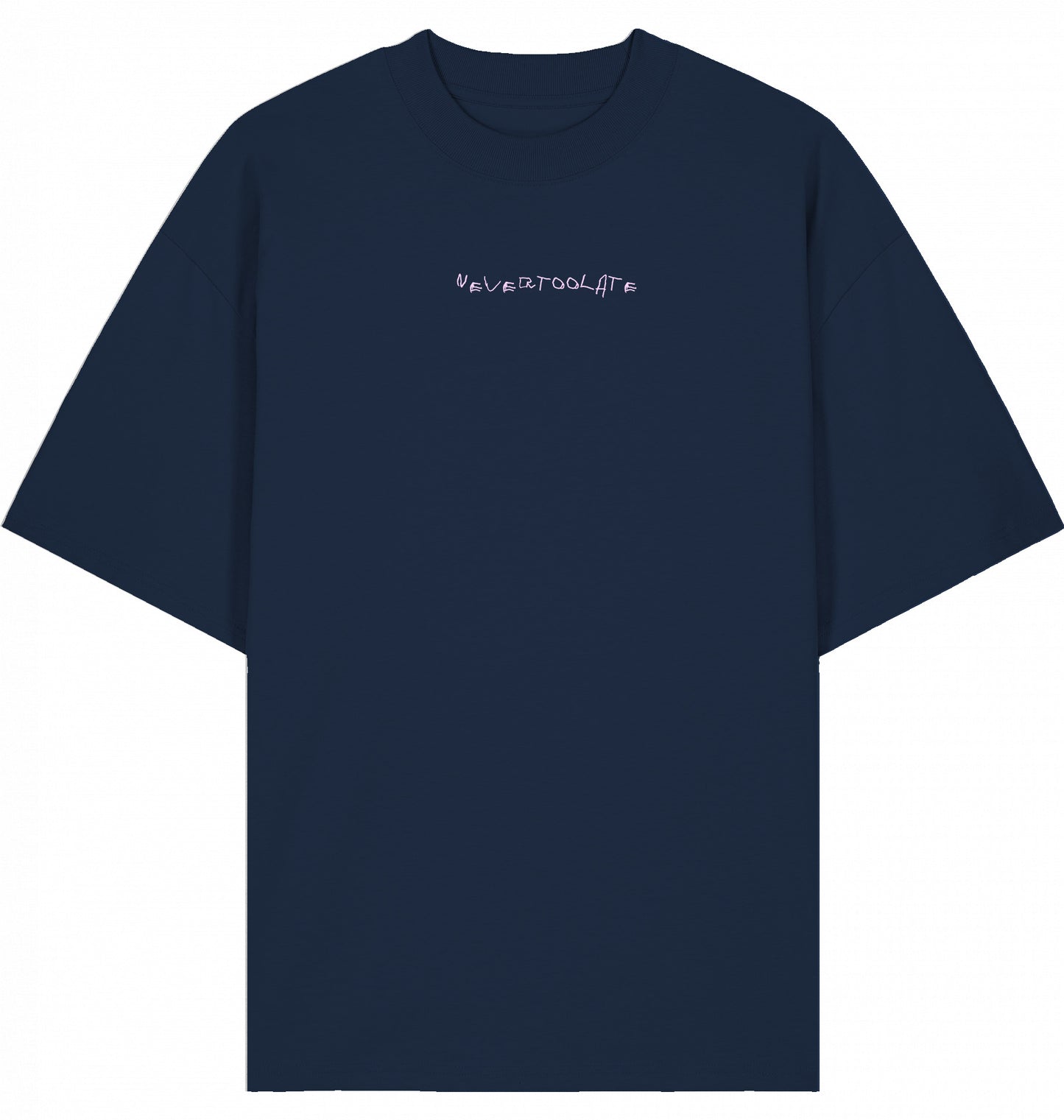 fair fashion oversized shirt aus gots-zertifizierter bio-baumwolle in blau
