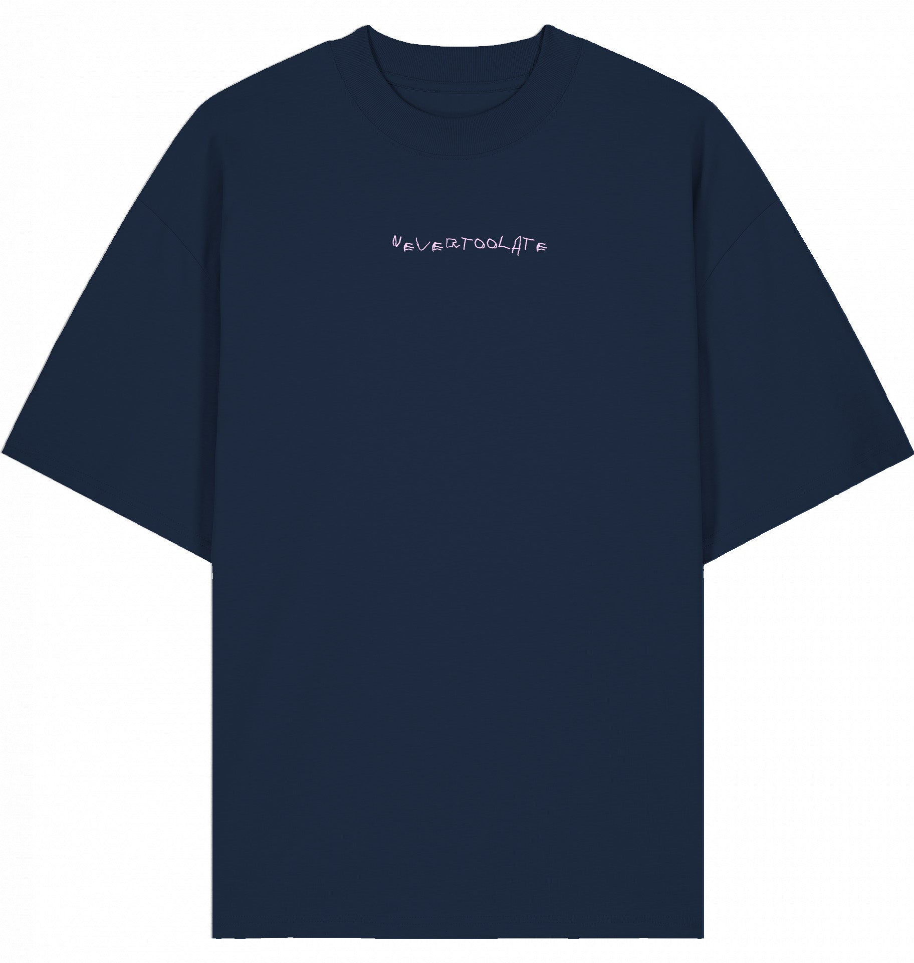 fair fashion oversized shirt aus gots-zertifizierter bio-baumwolle in blau
