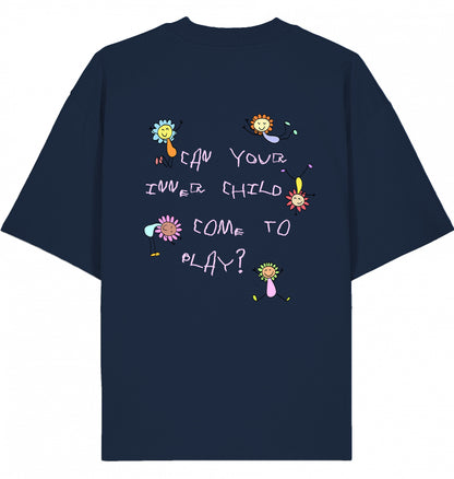 fair fashion oversized shirt aus gots-zertifizierter bio-baumwolle in blau