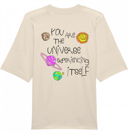 fair fashion t-shirt aus gots-zertifizierter bio-baumwolle in beige, plastikfrei versendet
