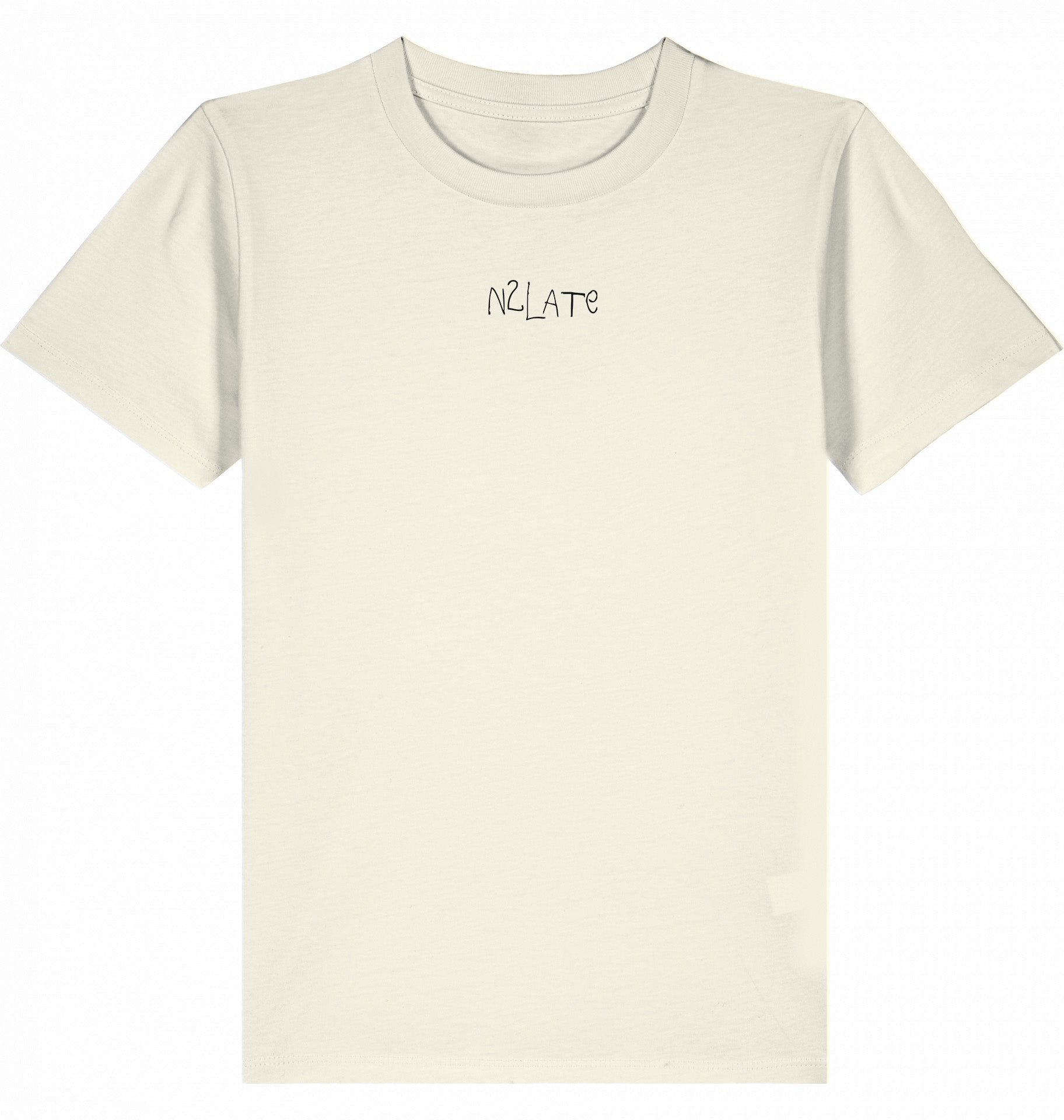 fair & nachhaltig produziertes kinder t-shirt aus bio-baumwolle in beige