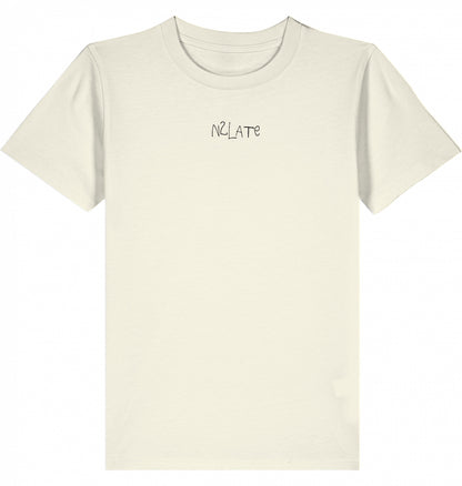 fair & nachhaltig produziertes kinder t-shirt aus bio-baumwolle in beige