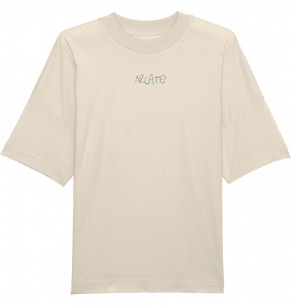 slow fashion t-shirt aus 100 % bio-baumwolle in beige, unisex & vegan